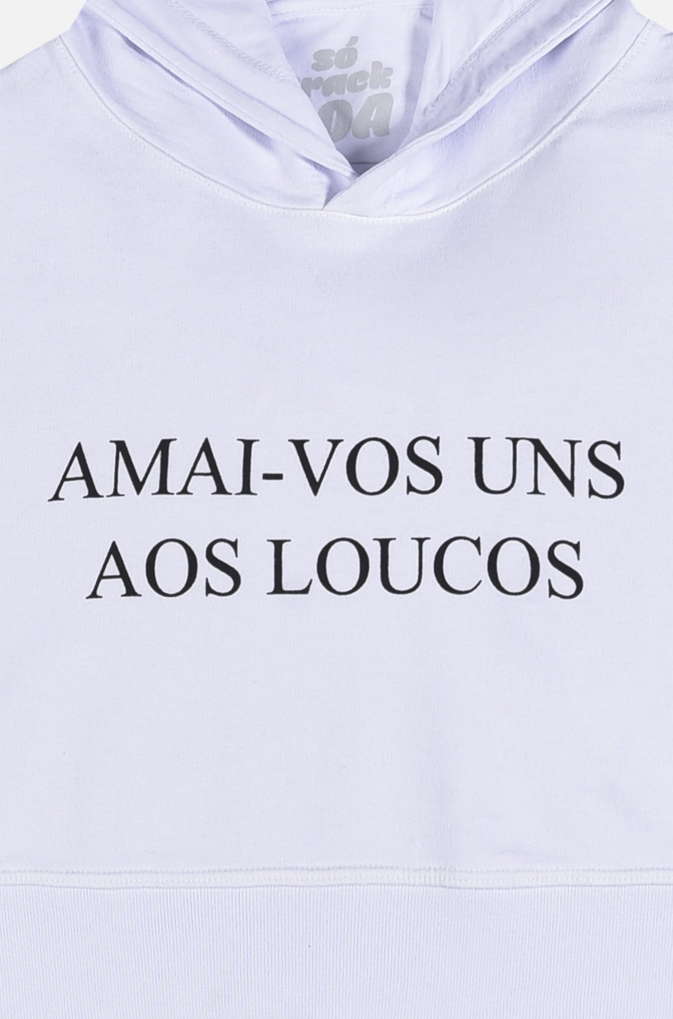 branded cropped moletom com capuz